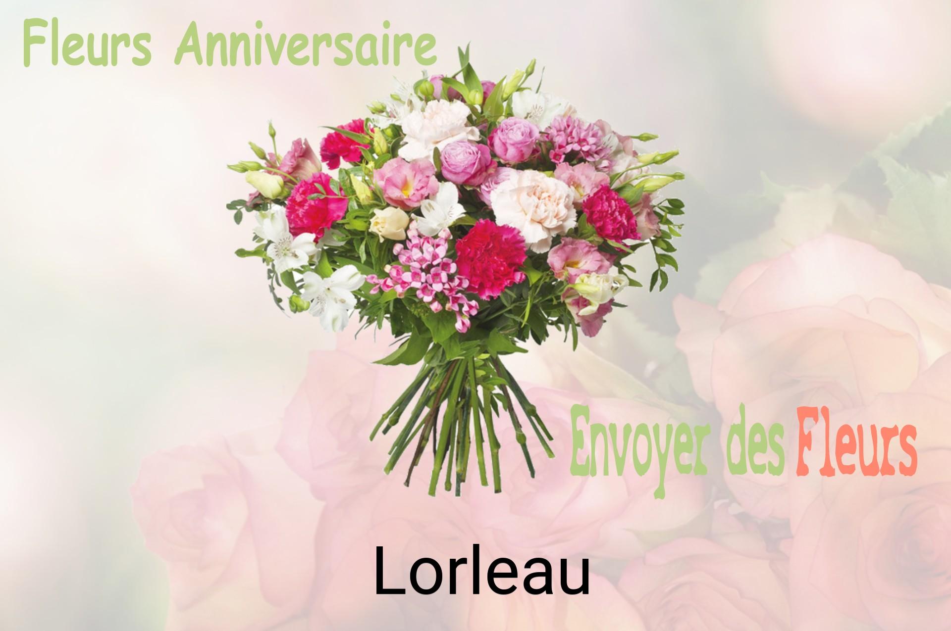 Bouquet de fleurs d’anniversaire livré à Lorleau